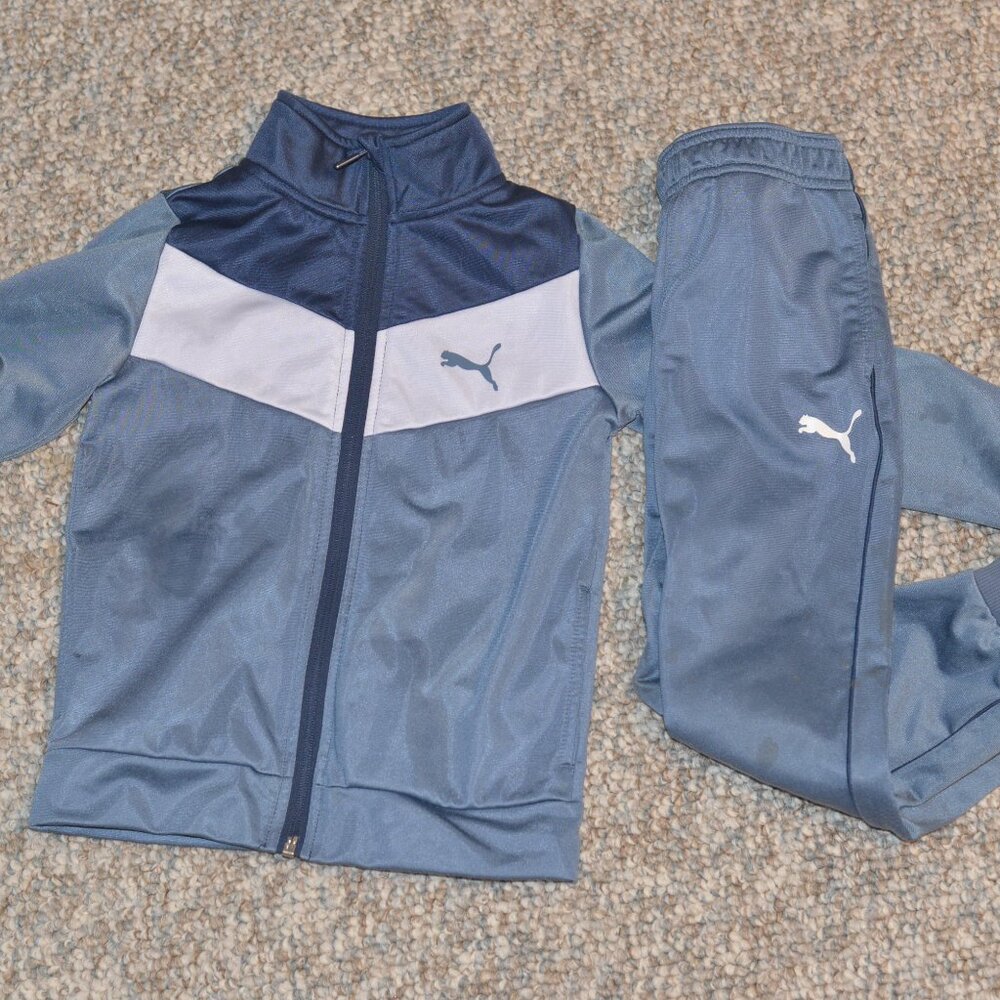NWOT Puma Blue Jogger Set Size 5